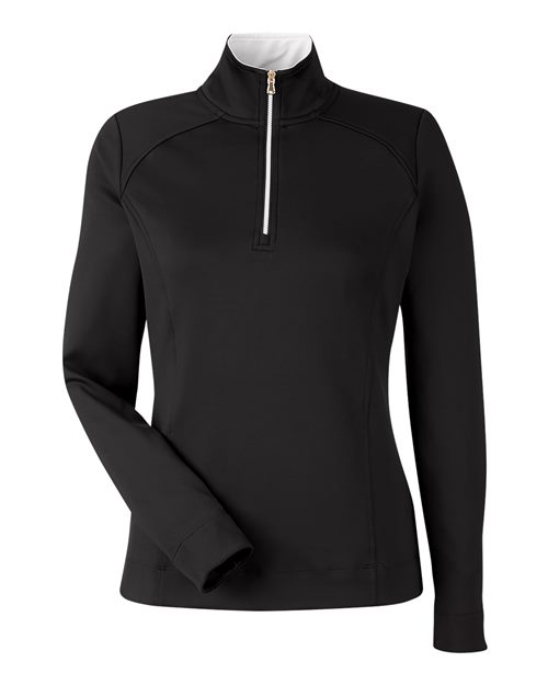 Women’s Wells Quarter-Zip Tech Pullover | Wicking Performance Pullover | USA Decoration