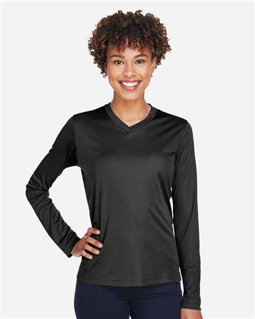 Women's Zone Performance Long Sleeve T-Shirt | USA Decoration