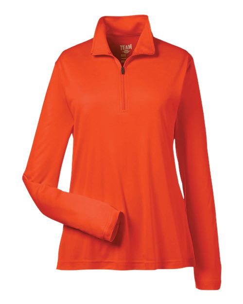 Women's Zone Performance Quarter-Zip Pullover | USA Decoration