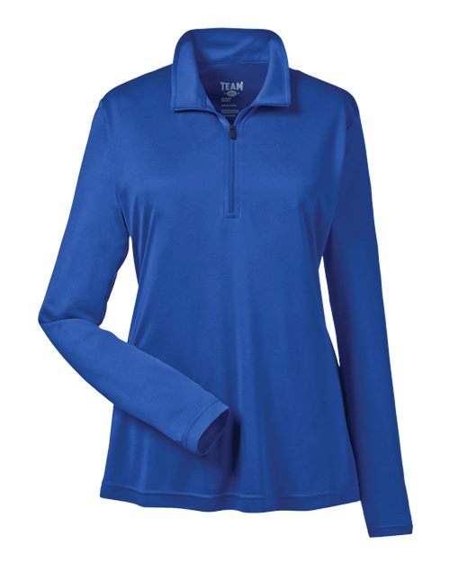 Women's Zone Performance Quarter-Zip Pullover | USA Decoration