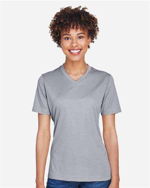 Women's Sonic Heather Performance T-Shirt | USA Decoration