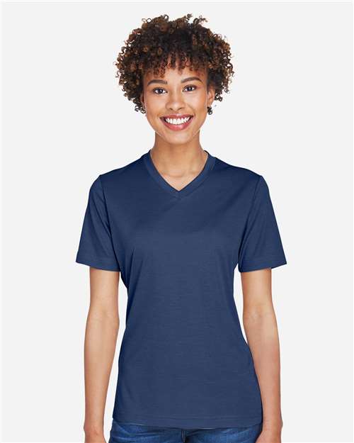 Women's Sonic Heather Performance T-Shirt | USA Decoration