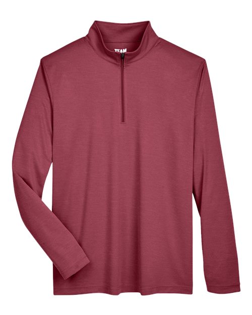 Zone Sonic Heather Performance Quarter-Zip Pullover | USA Decoration