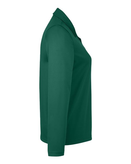 Women's Zone Performance Long Sleeve Polo | USA Decoration