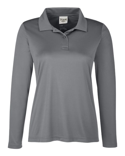 Women's Zone Performance Long Sleeve Polo | USA Decoration