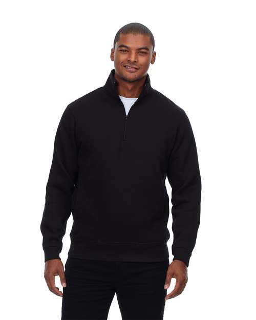 Ultimate Fleece Quarter-Zip Sweatshirt | USA Decoration