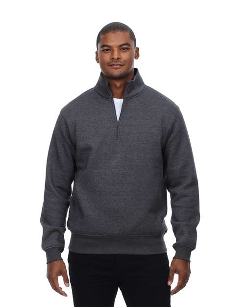 Ultimate Fleece Quarter-Zip Sweatshirt | USA Decoration