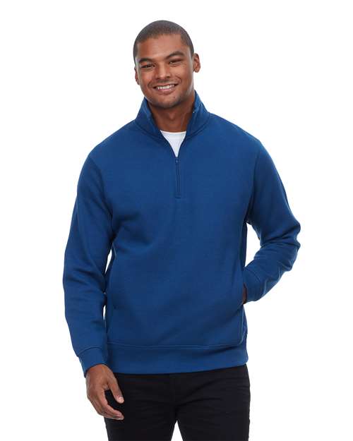 Ultimate Fleece Quarter-Zip Sweatshirt | USA Decoration