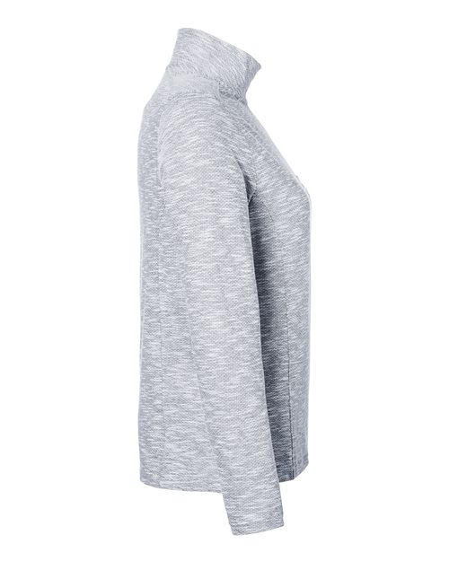 Women's Eclipse Jacquard Quarter-Zip Pullover | USA Decoration