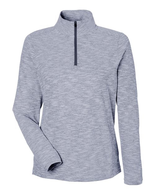 Women's Eclipse Jacquard Quarter-Zip Pullover | USA Decoration