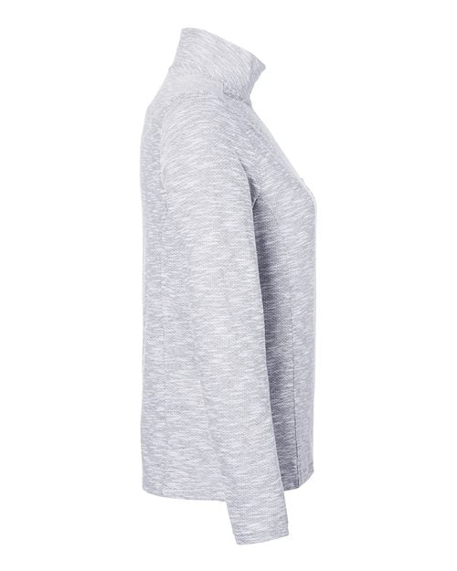 Women's Eclipse Jacquard Quarter-Zip Pullover | USA Decoration