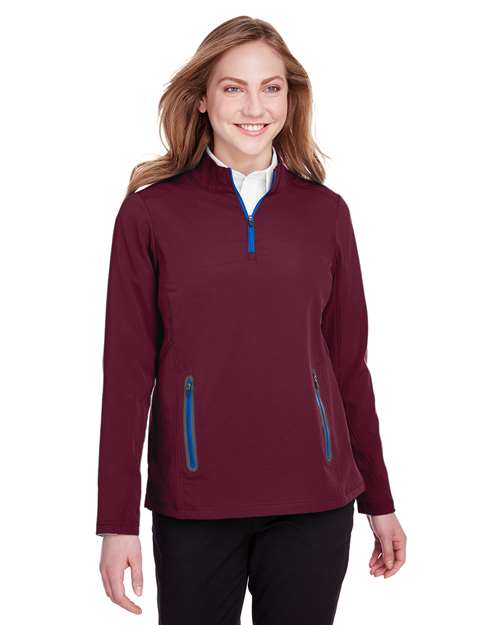 Women's Quest Stretch Quarter-Zip Pullover | USA Decoration