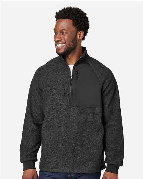 Aura Sweater Fleece Quarter-Zip Pullover | USA Decoration