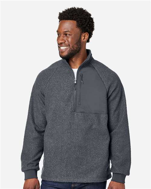 Aura Sweater Fleece Quarter-Zip Pullover | USA Decoration