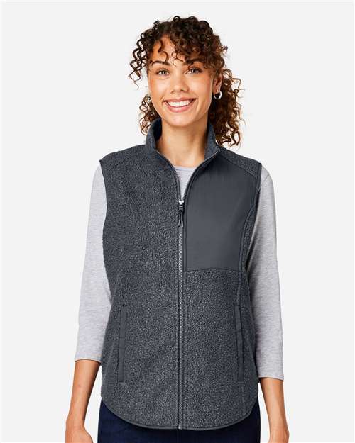 Women's Aura Sweater Fleece Vest | USA Decoration