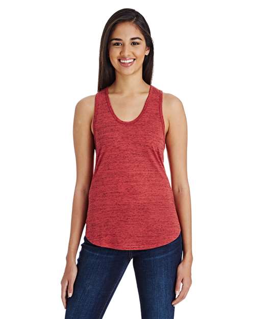 Women's Blizzard Jersey Racer Tank Top | USA Decoration