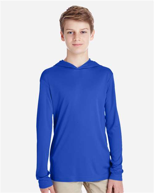 Youth Zone Performance Hooded T-Shirt | USA Decoration