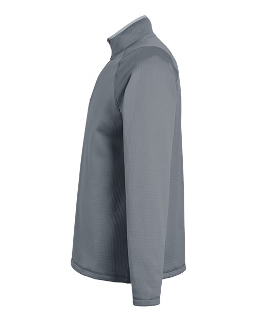 Waffle Fleece Quarter-Zip Pullover | USA Decoration