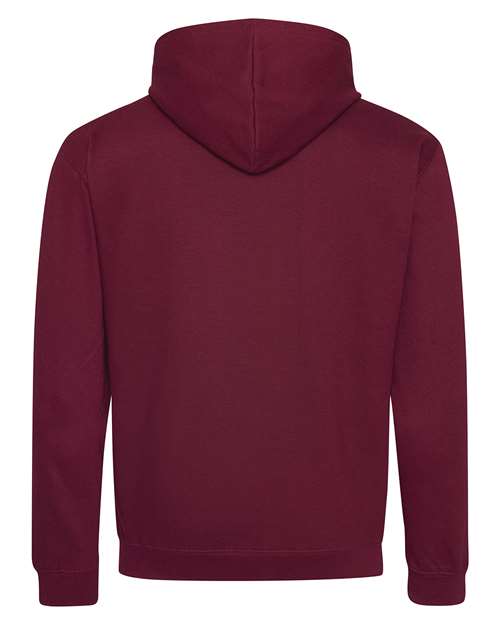 Midweight Varsity Contrast Hooded Sweatshirt | USA Decoration