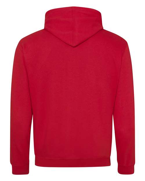 Midweight Varsity Contrast Hooded Sweatshirt | USA Decoration