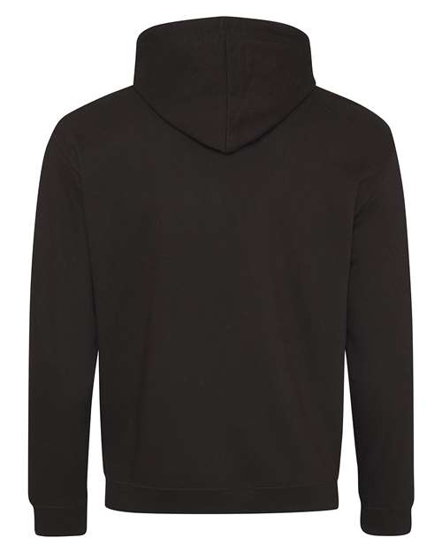 Midweight Varsity Contrast Hooded Sweatshirt | USA Decoration