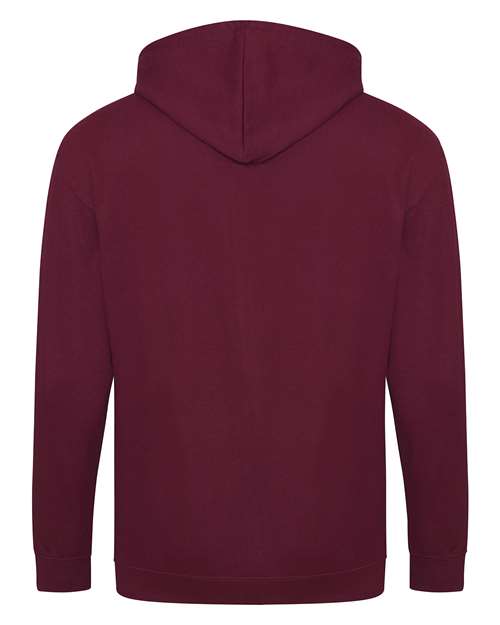 Midweight College Full-Zip Hooded Sweatshirt | USA Decoration