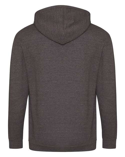Midweight College Full-Zip Hooded Sweatshirt | USA Decoration