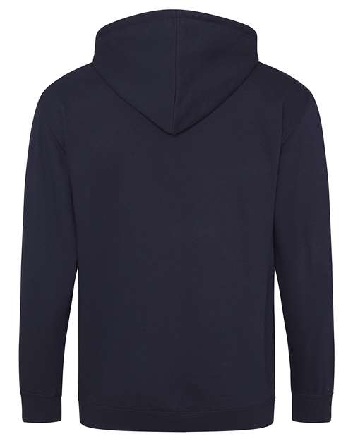 Midweight College Full-Zip Hooded Sweatshirt | USA Decoration