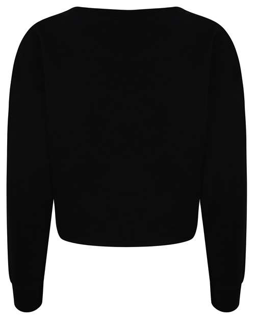 Women's Cropped Pullover Sweatshirt | USA Decoration