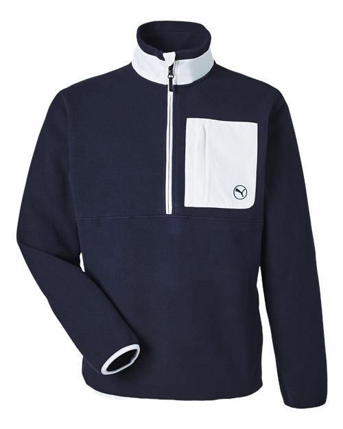 Fleece Quarter Zip Pullover | USA Decoration