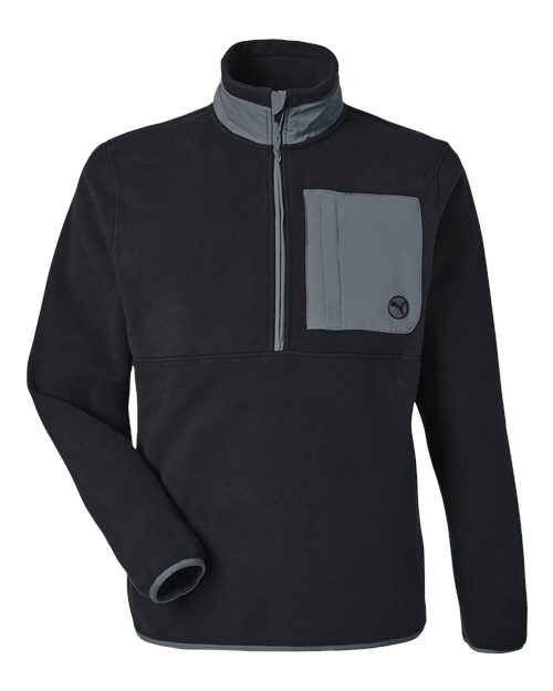 Fleece Quarter Zip Pullover | USA Decoration