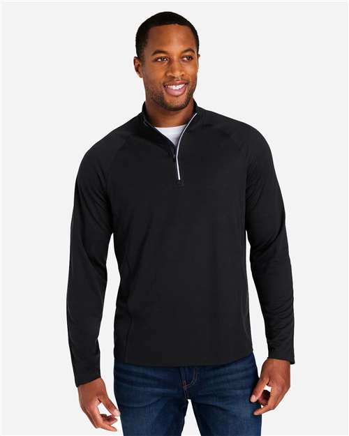 Origin Performance Pique Quarter-Zip Pullover | USA Decoration