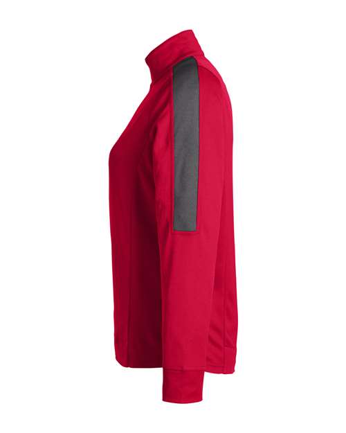 Women's Market Snag Protect Mesh Colorblock Quarter-Zip Pullover | USA Decoration