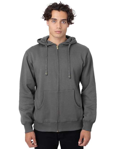 Heritage Full-Zip Hooded Sweatshirt | USA Decoration