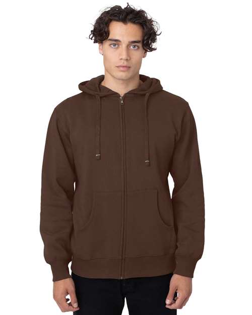 Heritage Full-Zip Hooded Sweatshirt | USA Decoration