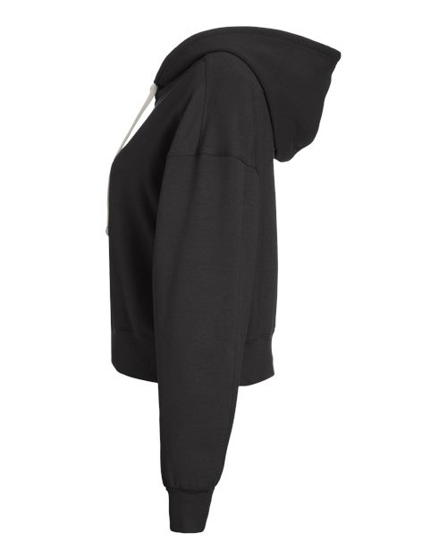 Women's Vintage Oversized Cropped Hooded Sweatshirt | USA Decoration