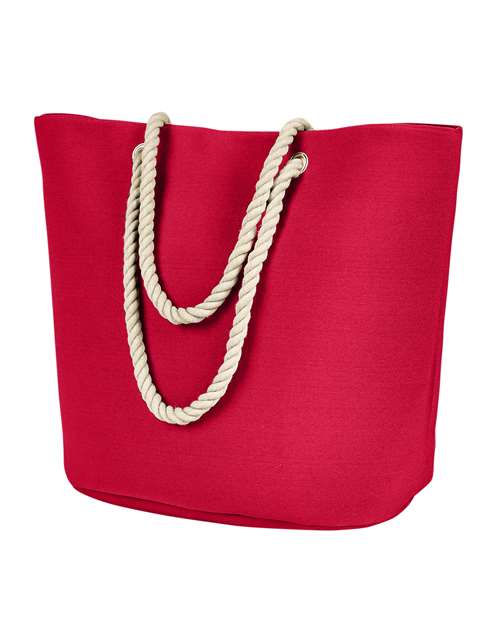 Polyester Canvas Rope Tote | USA Decoration