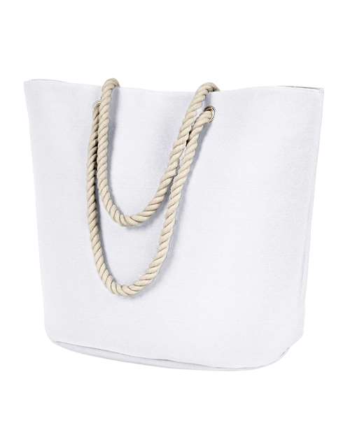Polyester Canvas Rope Tote | USA Decoration