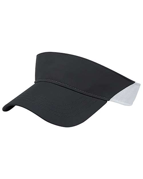 Peformance Visor with Mesh Back | USA Decoration