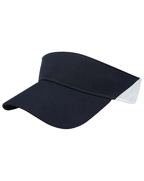 Peformance Visor with Mesh Back | USA Decoration