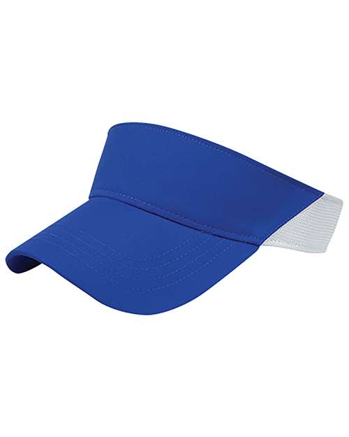 Peformance Visor with Mesh Back | USA Decoration