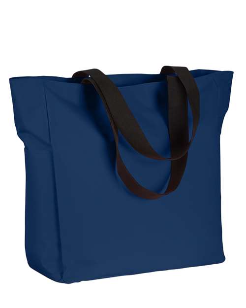 Polyester Zip Tote | USA Decoration