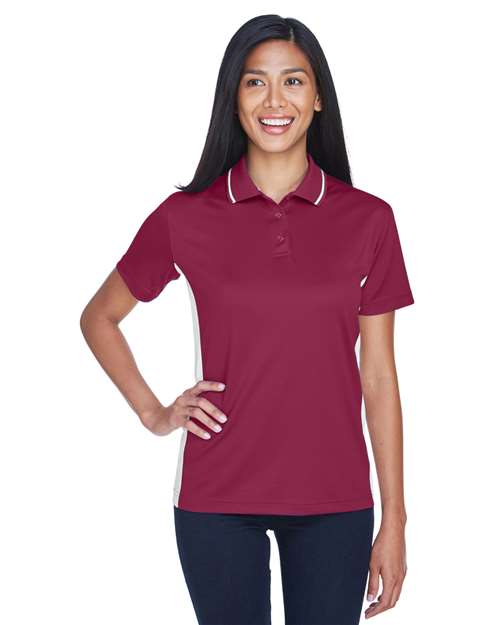 Womens Cool & Dry Sport Two-Tone Polo | USA Decoration
