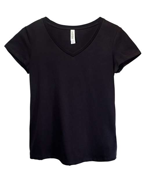 Women's Ultimate CVC V-Neck T-Shirt | USA Decoration