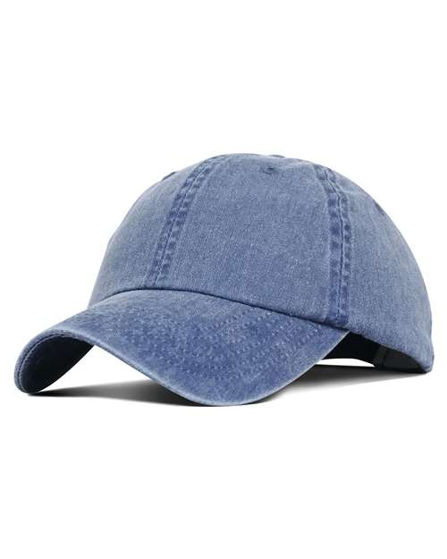 Promotional Pigment Dyed Washed Cotton Cap | USA Decoration