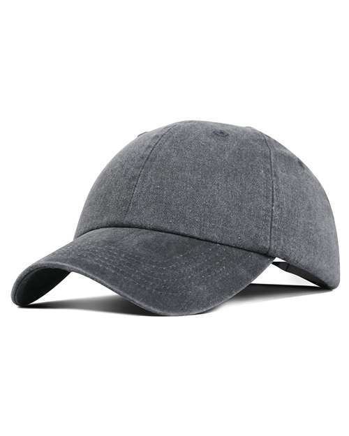 Promotional Pigment Dyed Washed Cotton Cap | USA Decoration