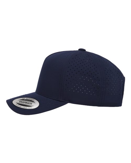 5-Panel Snapback with Perforated Cap | USA Decoration