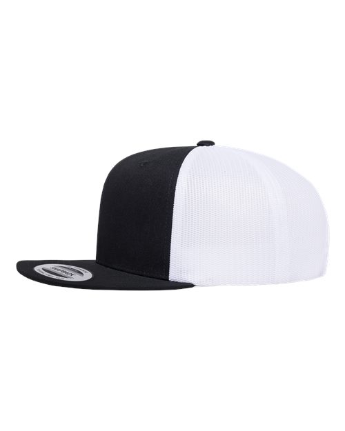 Retro High Profile Trucker Cap | USA Decoration