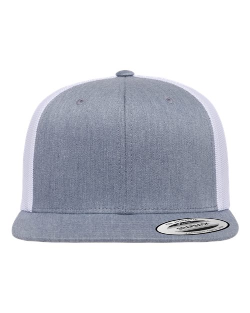 Retro High Profile Trucker Cap | USA Decoration