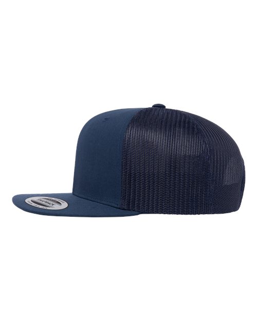 Retro High Profile Trucker Cap | USA Decoration